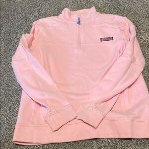 Vineyard Vines Pink Cowl Neck Sweater